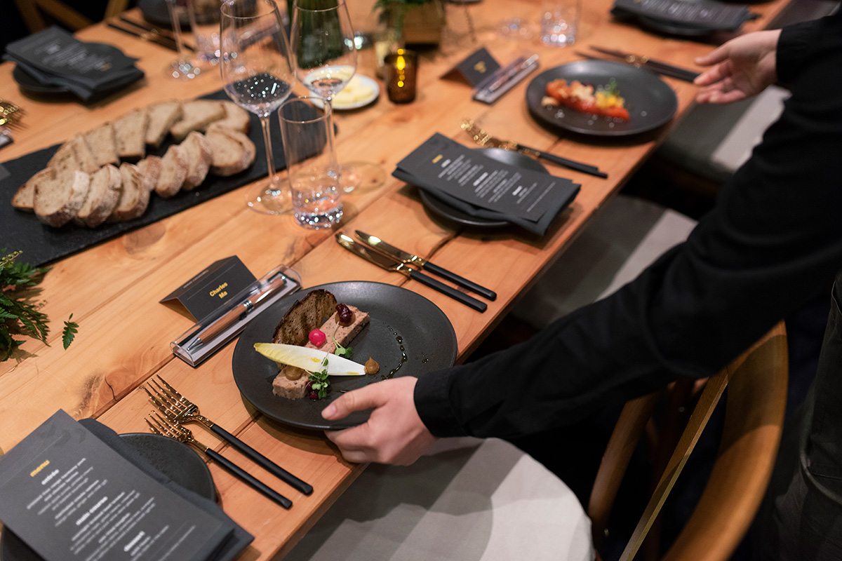 Exquisite service